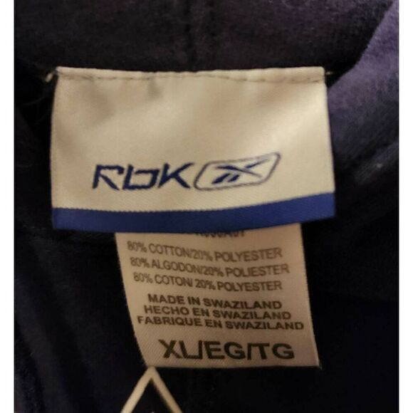 Dallas Cowboys RBK Mid-Weight Blue Pullover Hoodie Dark Blue - Picture 3 of 3